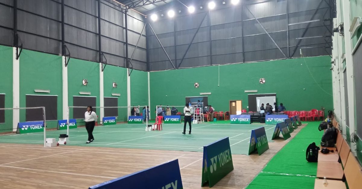 Gaurav took a loan and built a dedicated space for badminton players in Lucknow. 