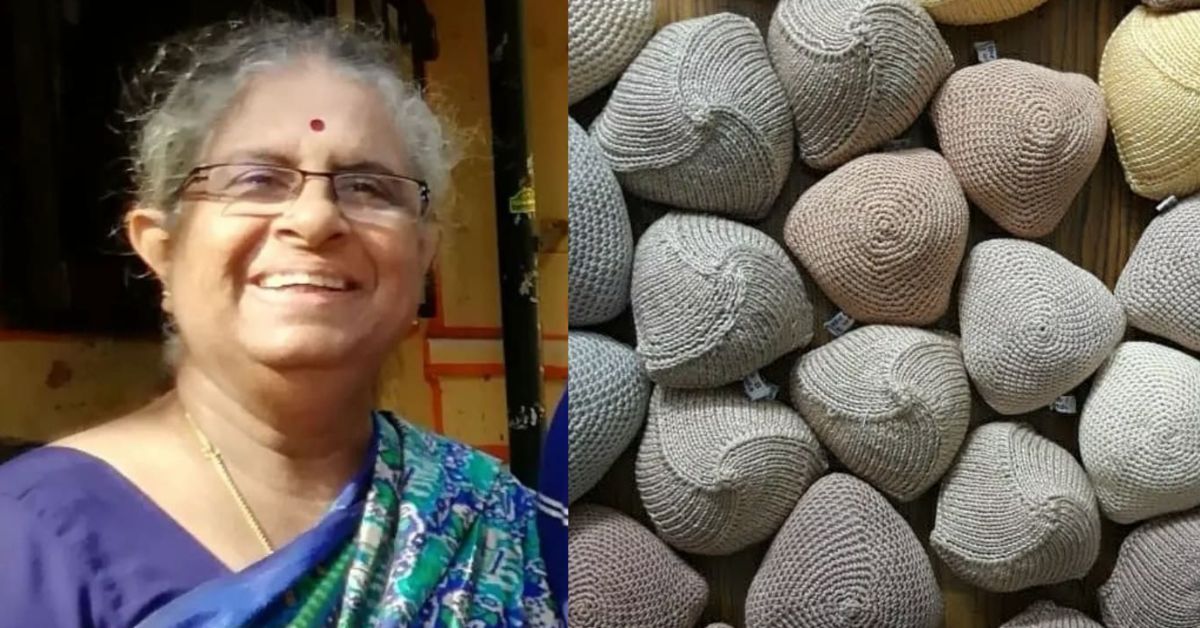 Jayashree Ratan creates crocheted prostheses for breast cancer survivors. 
