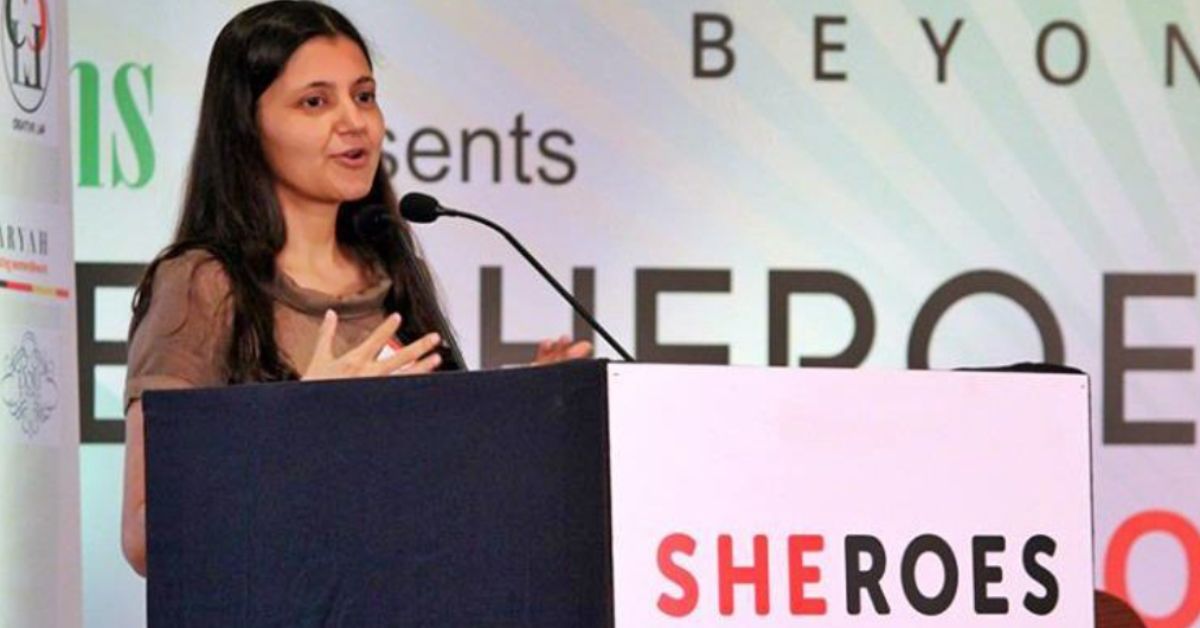Sairee Chahal is the founder of Sheroes, India's first women-only social media network