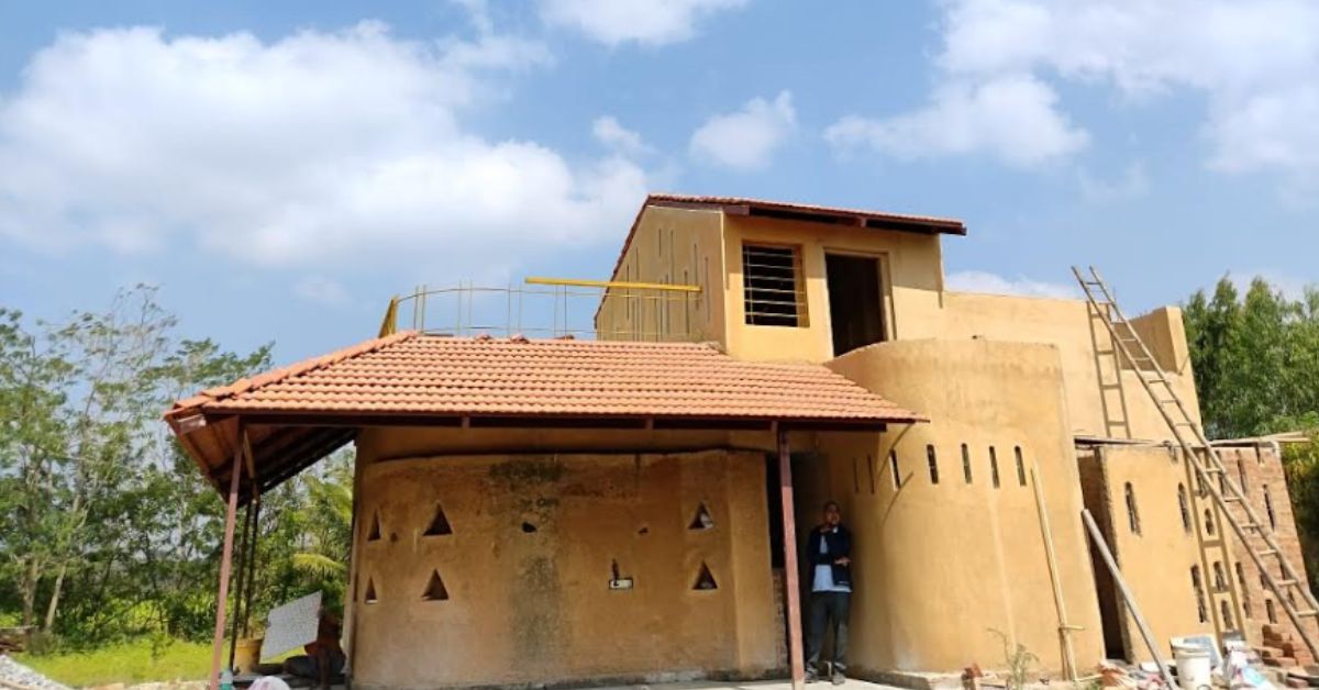 a sustainable earth home near bengaluru