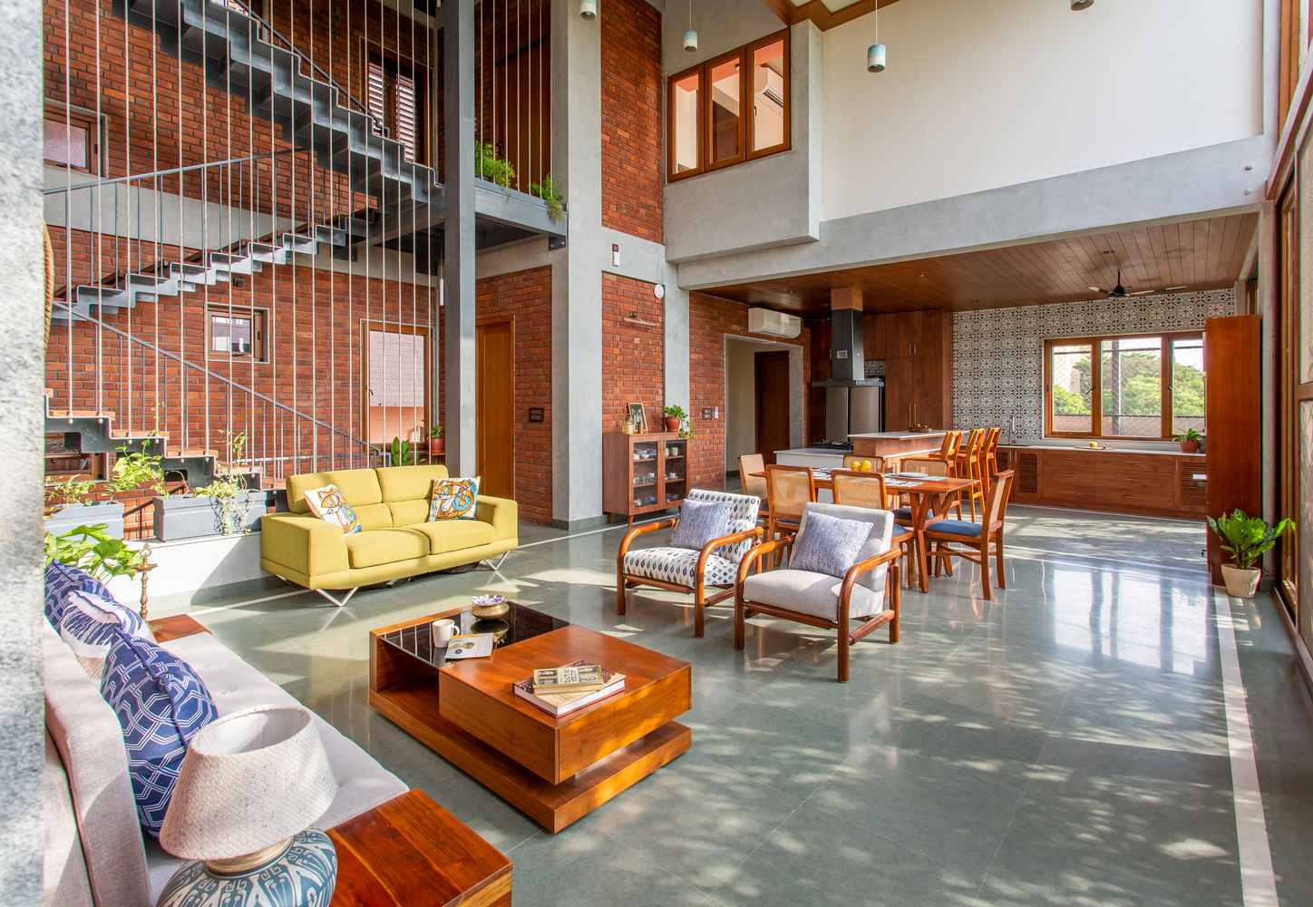 The Gully Home adalah rumah ramah lingkungan di Chennai yang dibangun dengan dinding porotherm