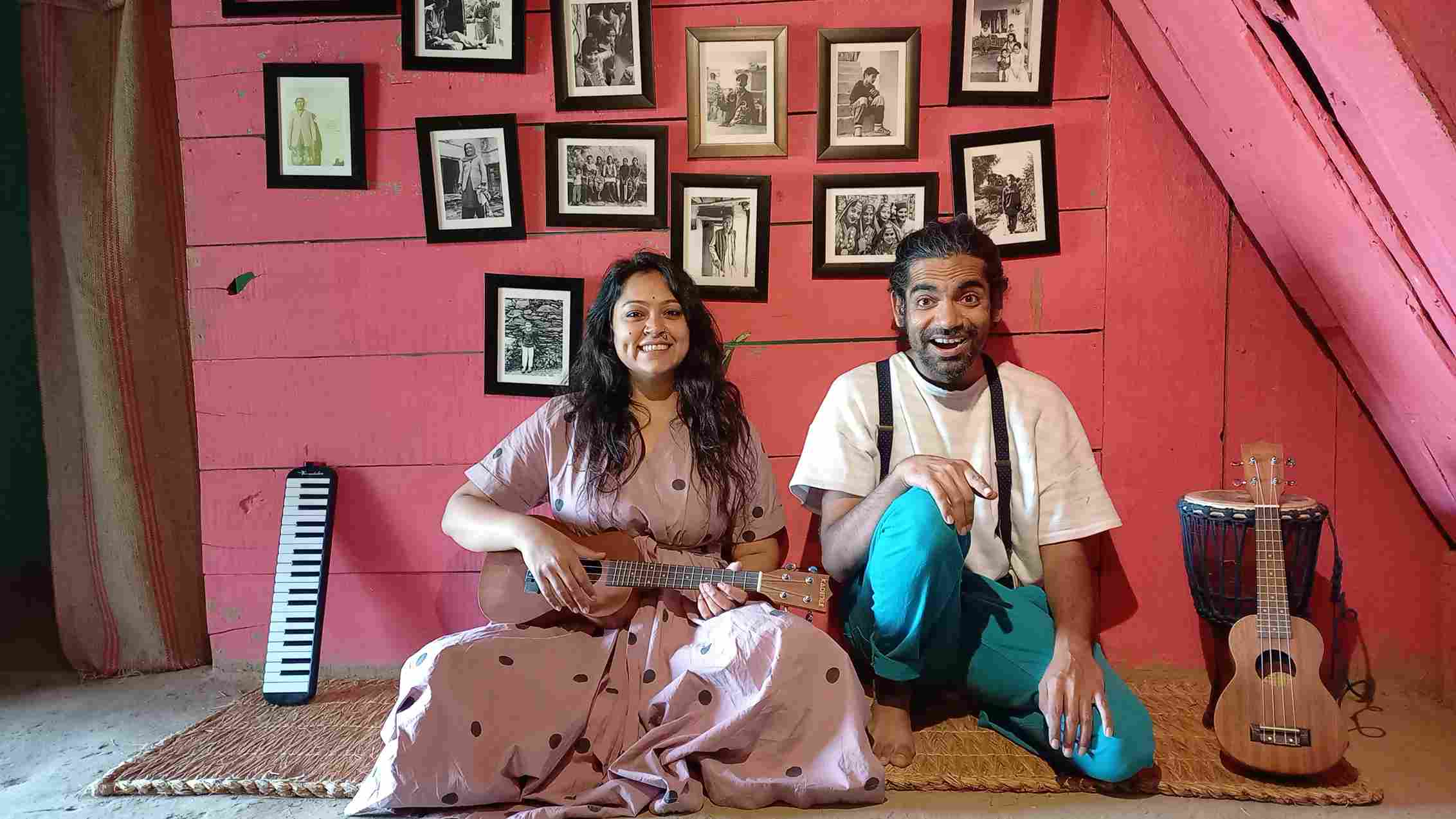 Jasmine and Anoop, founders of Kahani ki Dukaan,