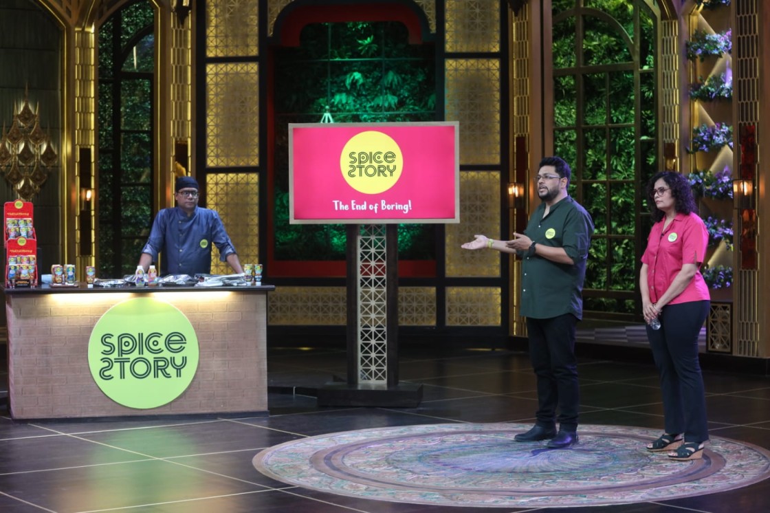 Spice Story at Shark Tank India Season 2