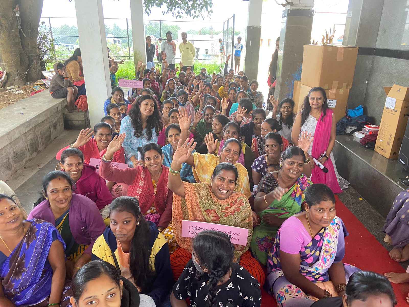 Through FINWIN workshops various domestic helps and women from lower socio-economic strata are educated in finances,