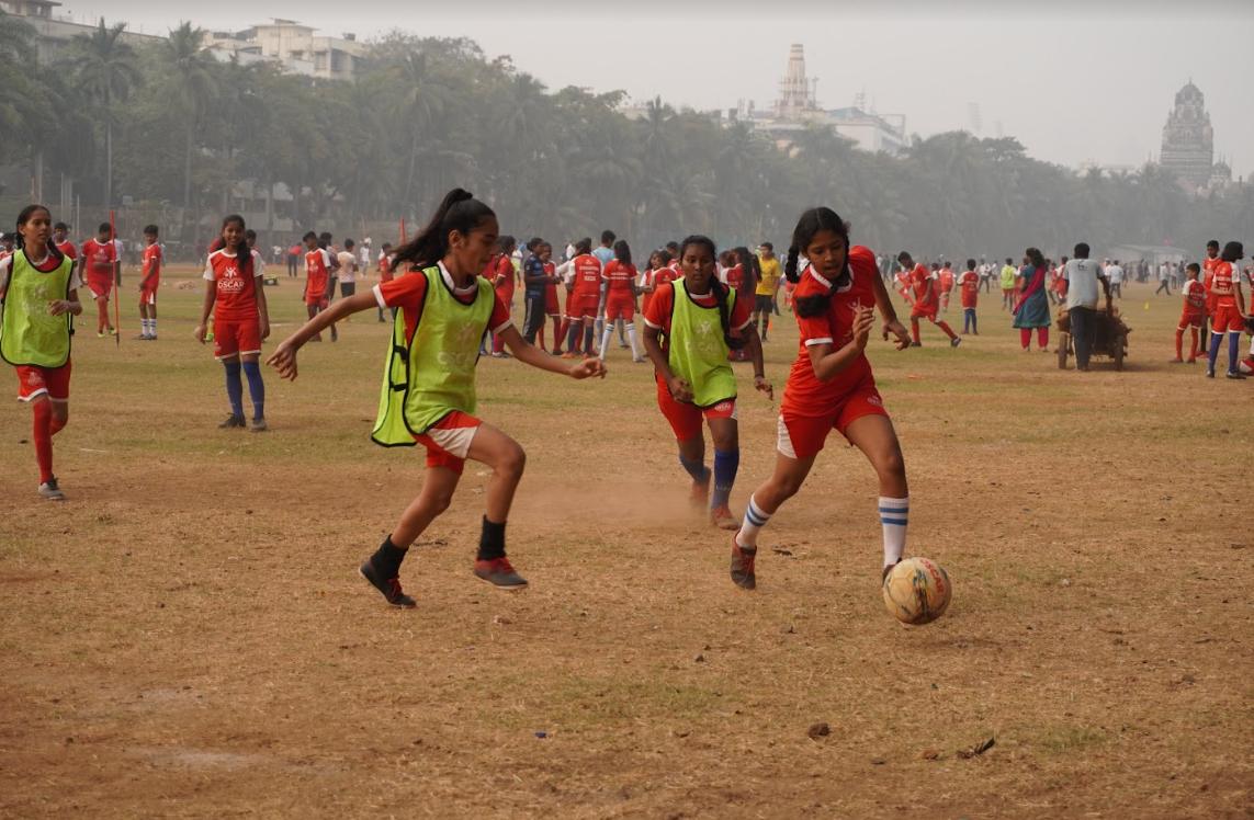 Girls coached by Oscar Foundation have also made it to national levels of football