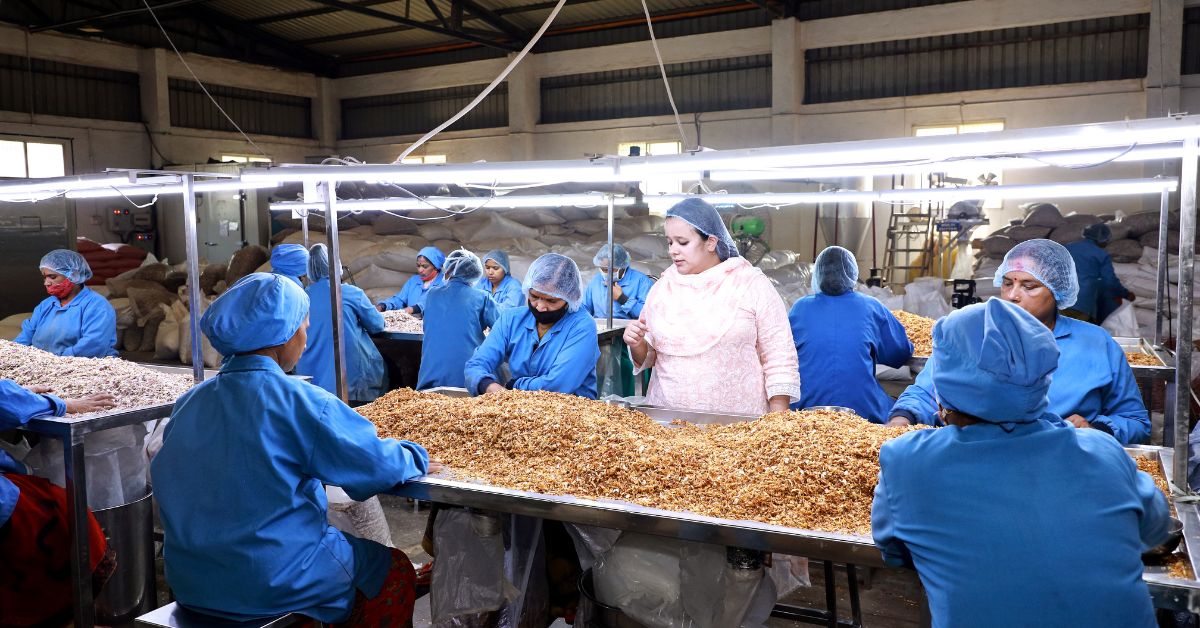 The produce is taken to a central facility where it is graded, sorted, and made fit for customers through quality control operations.