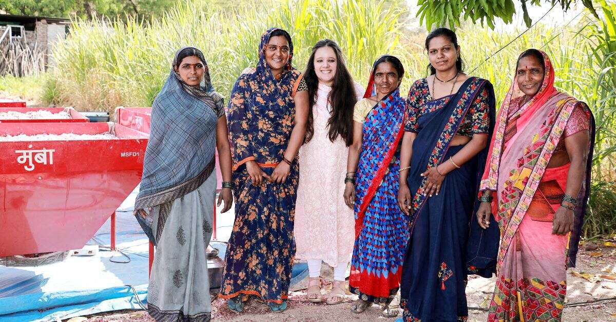 Nidhi is also empowering women as she employs small-holder women farmers at every step.