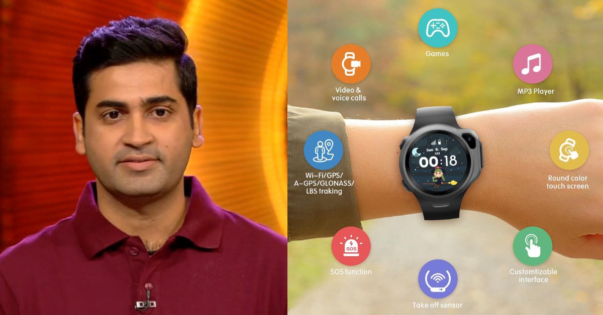 Abhishek has built smartwatches that make parenting easier with their GPS tracker, emergency SOS Button and other useful features.