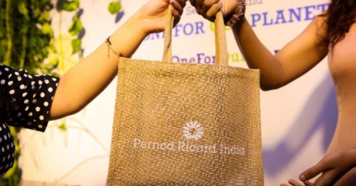 sustainable packaging by pernod ricard india