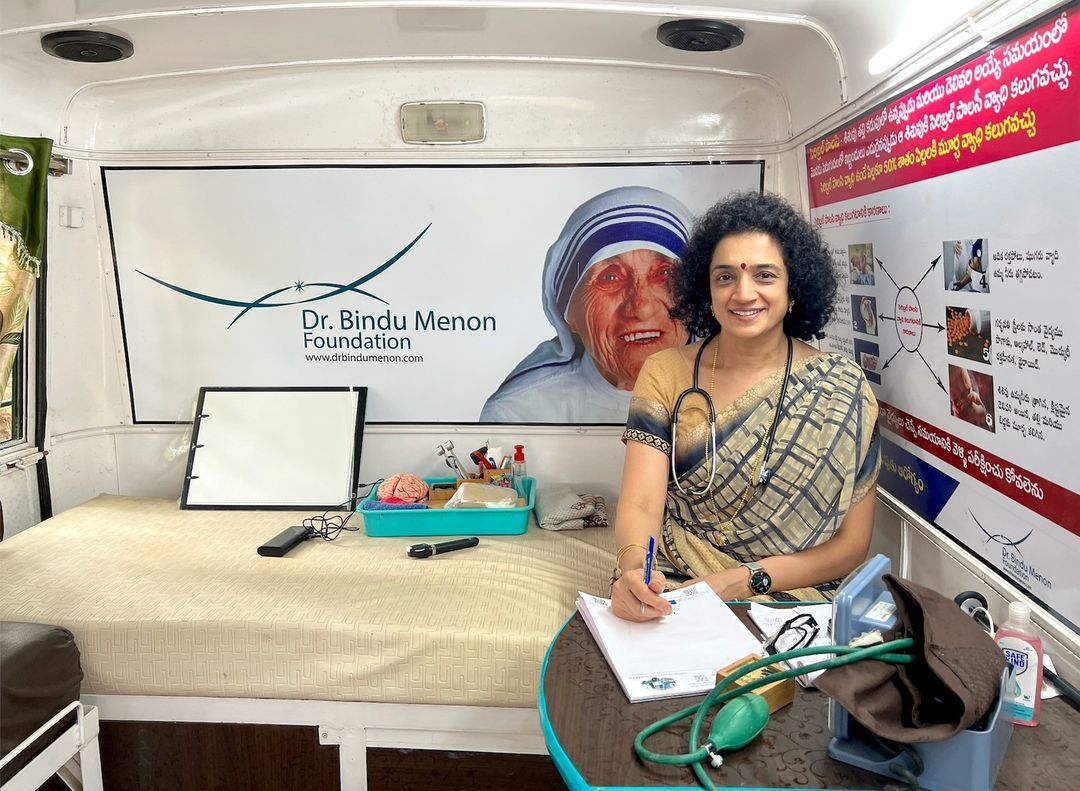 Neurology on Wheels: Dr Bindu Menon's life mission is to reach, teach, treat and care