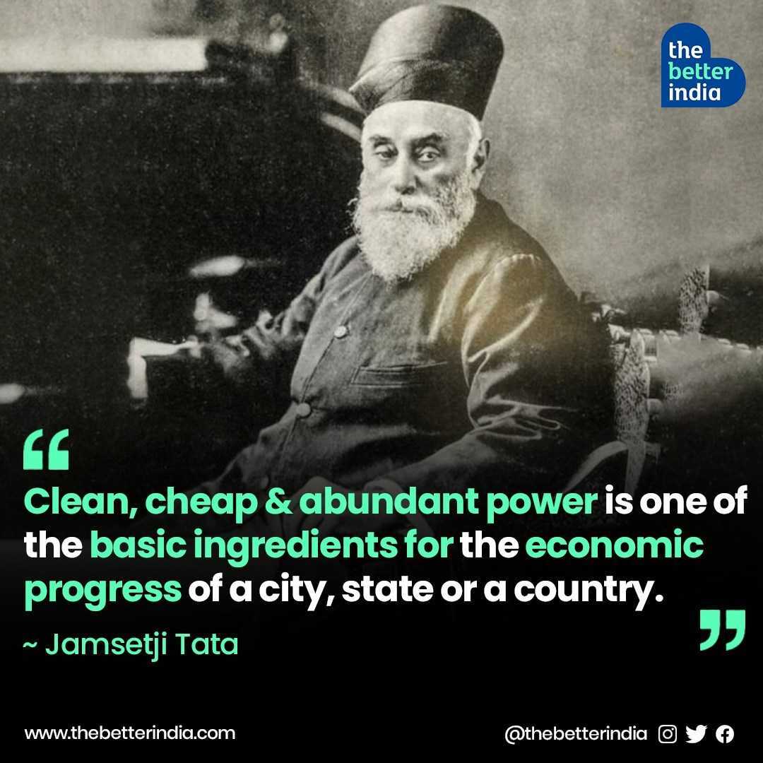 Jamsetji Tata was the founder of the Tata group, India's largest conglomerate