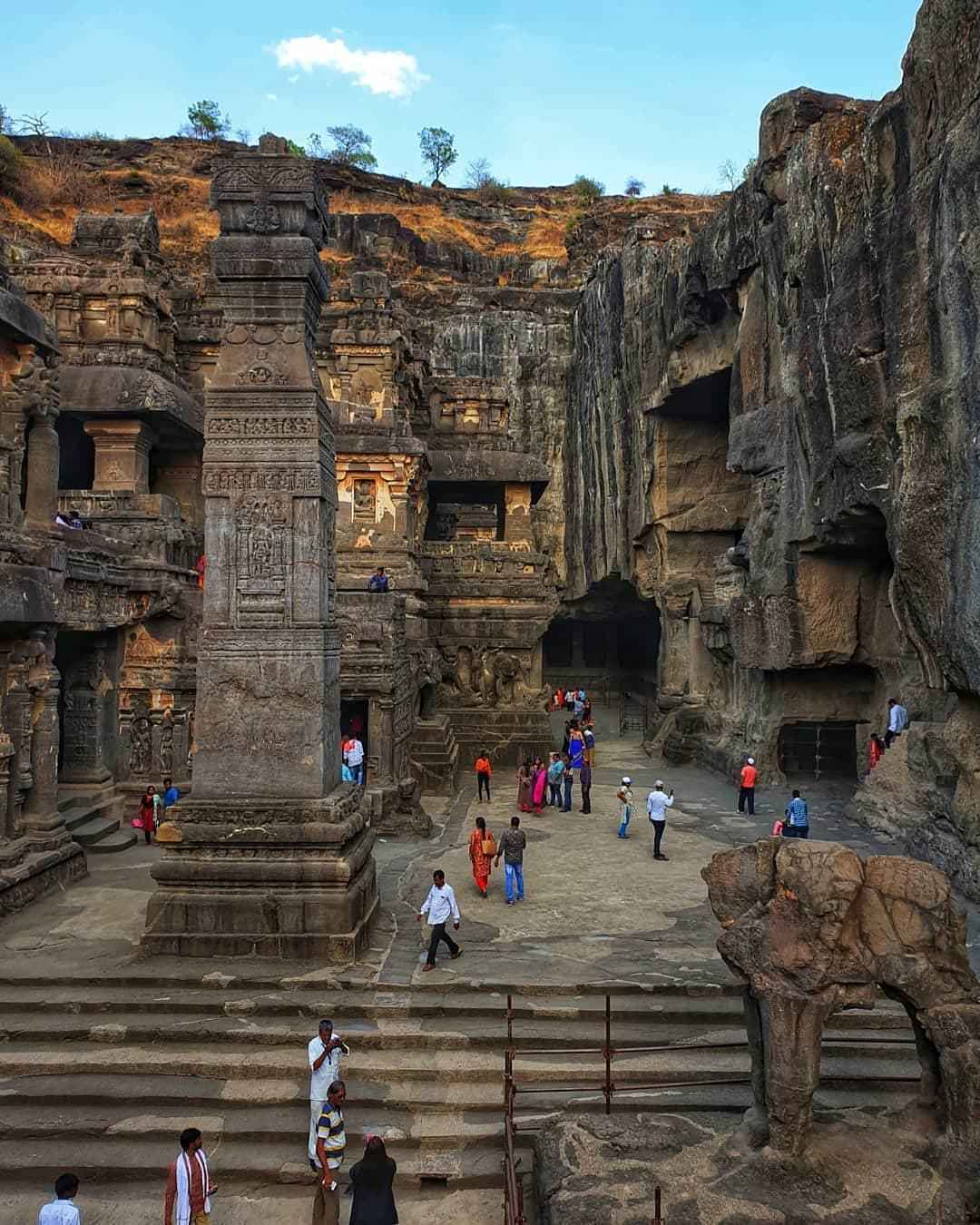The 16th Ellora Cave in the mighty complex