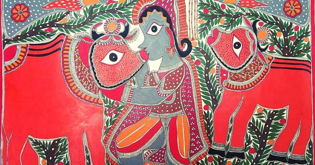 Seni Mithila lahir di Bihar dan melakukan perjalanan ke panggung global dari sana