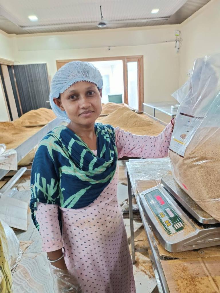 The all-women manufacturing facility of Jagger Cane produces tons of jaggery every month