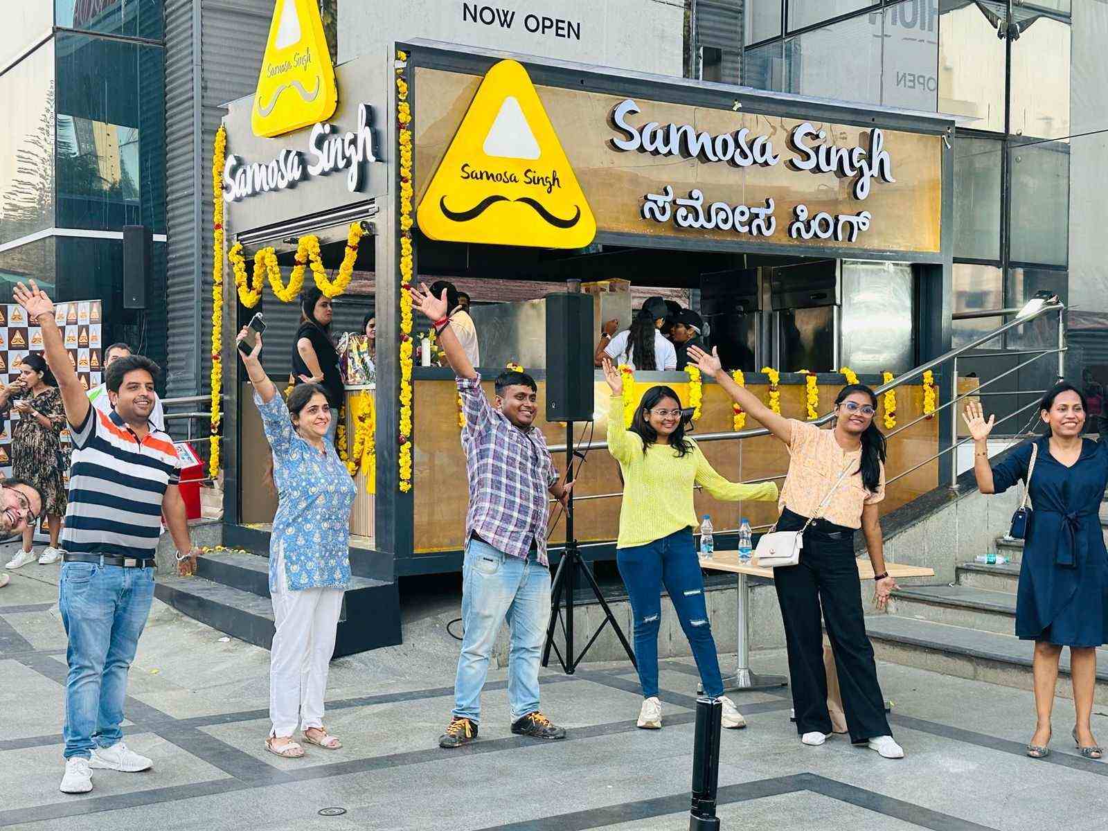 The brand has made a name among people for its samosas that stay crispy for over six hours
