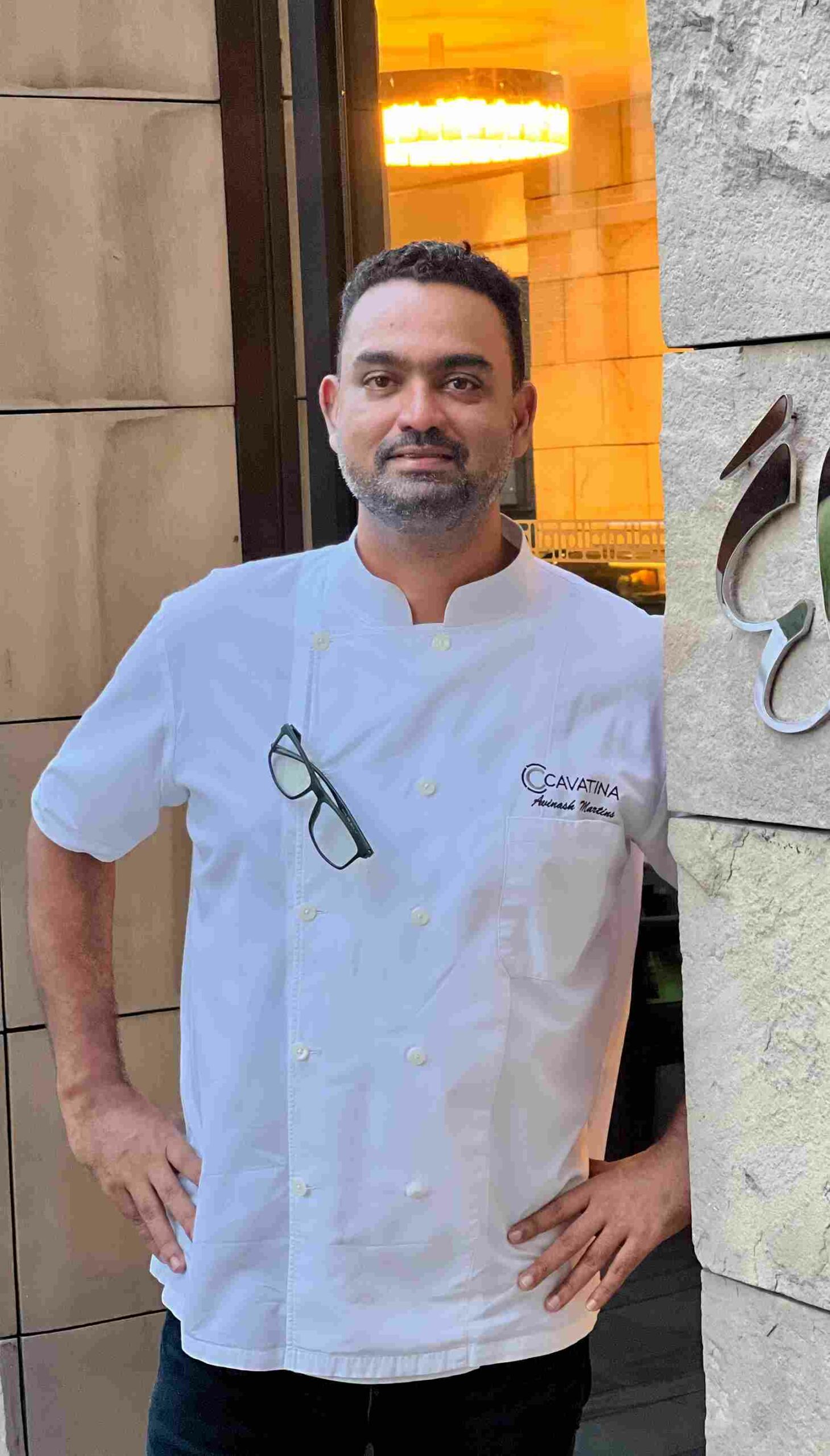 Chef Avinash Martins behind the venture C'est L'avi