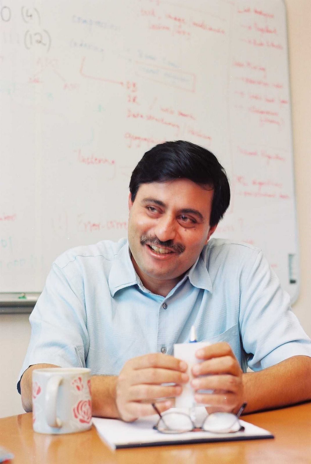 Rajeev Motwani was a mentor to Larry Page and Sergey Brin, founders of Google