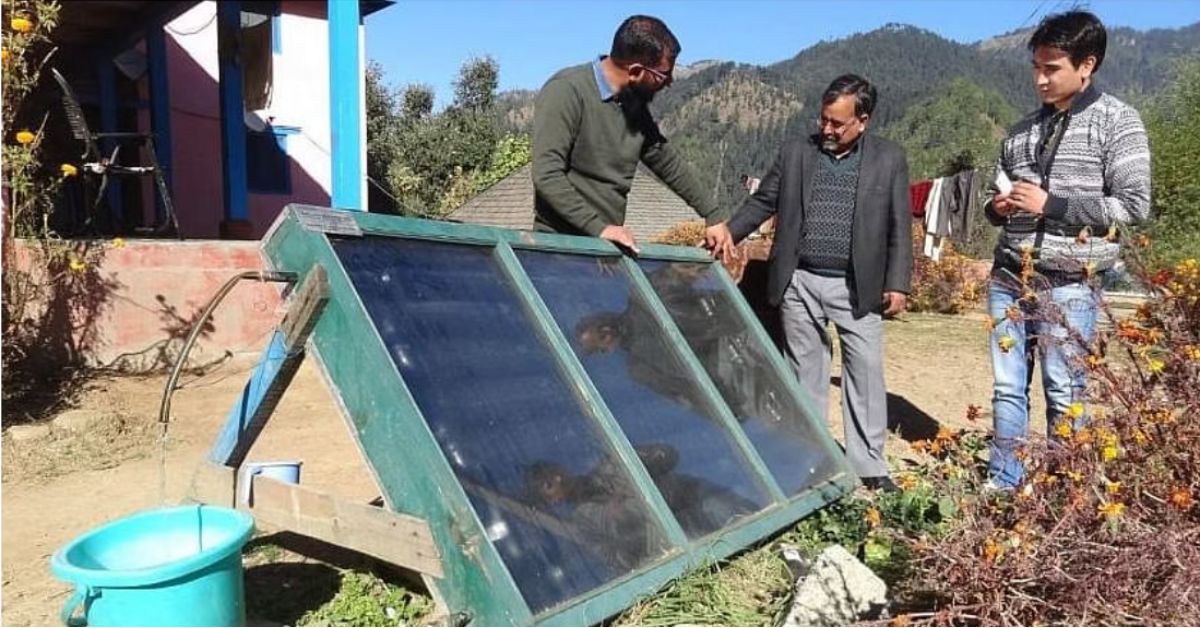Scientist Builds Solar ‘Hamam’, Provides Warm Water to Thousands in Frigid Himalayas