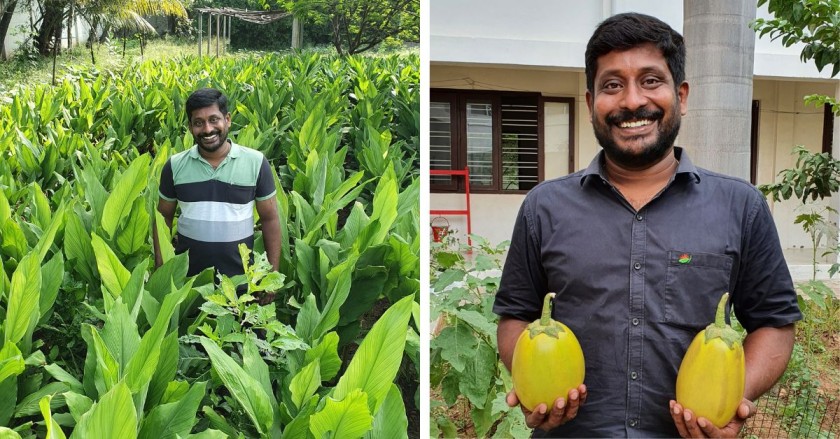 Coimbatore Engineer-Turned Farmer Quit Job to Build Seed Bank & Grow Rare Veggies