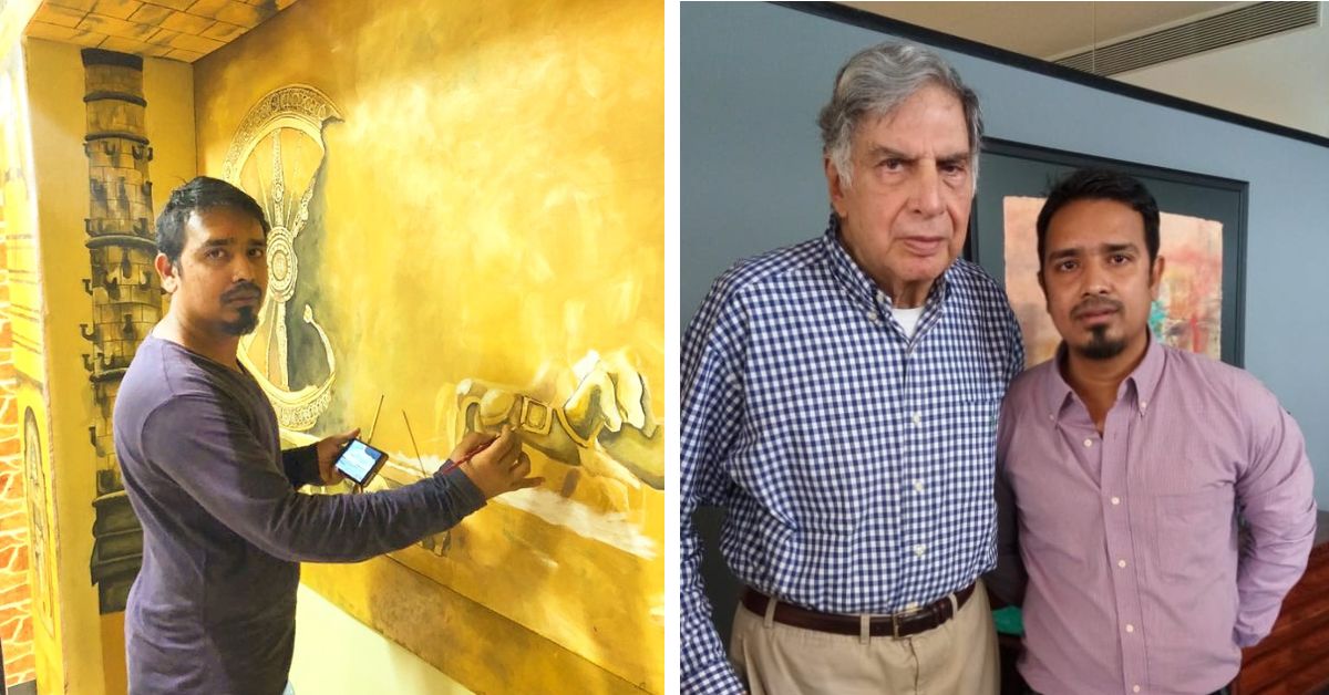 From Odd Jobs To My Solo Show at Taj Art Gallery; How Meeting Ratan Tata Changed My Life