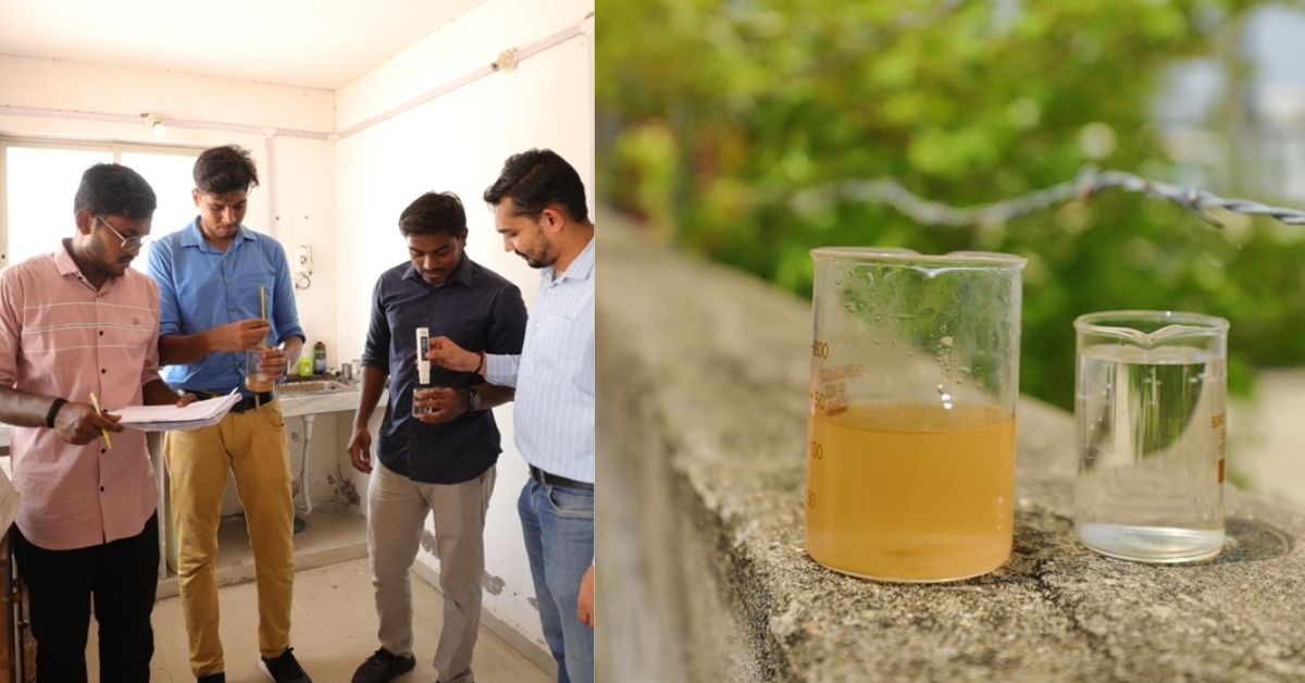 solnce team tests the drinking water