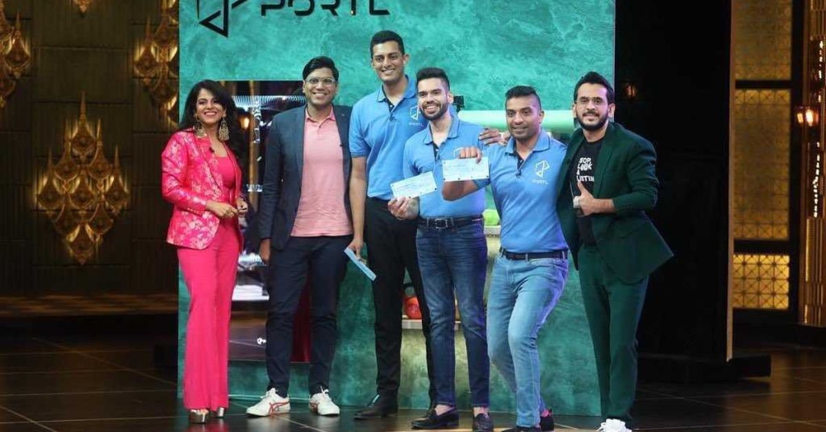 Trio Builds AI ‘Portal’ That Brings the Gym to Your Home; Bags Rs 1.5 Cr on Shark Tank