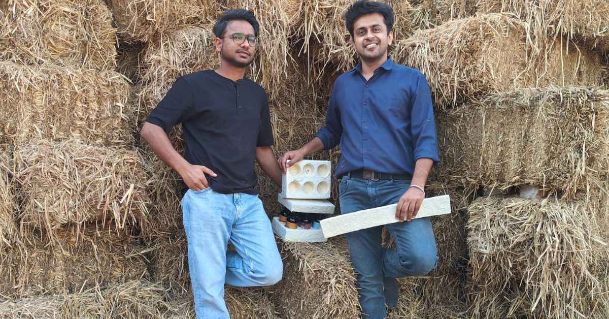 ‘To Turn the Sky Blue Again’: IIT Grad’s Biodegradable Thermocol Prevents Stubble Burning