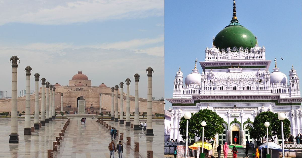 Ambedkar Park and Dewa Sharif.