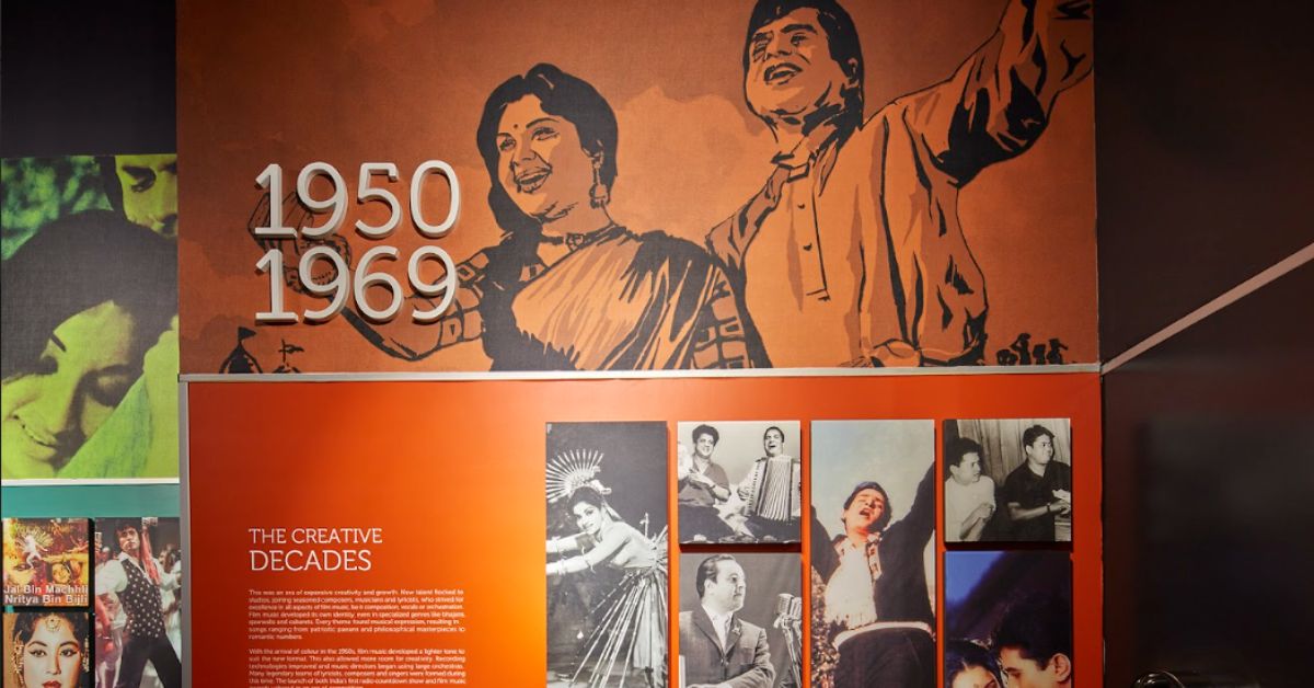 From the huge posters of Bengaluru’s youth haunts like Brigade Road and Commercial Street, to the inset bioscopes displaying Bollywood songs from across time, the visual art accompanying the folk music, and the ‘Gallery of Stars’ with massive billboards guaranteed to ring in nostalgia, a lot of thought has gone into the design of this museum.