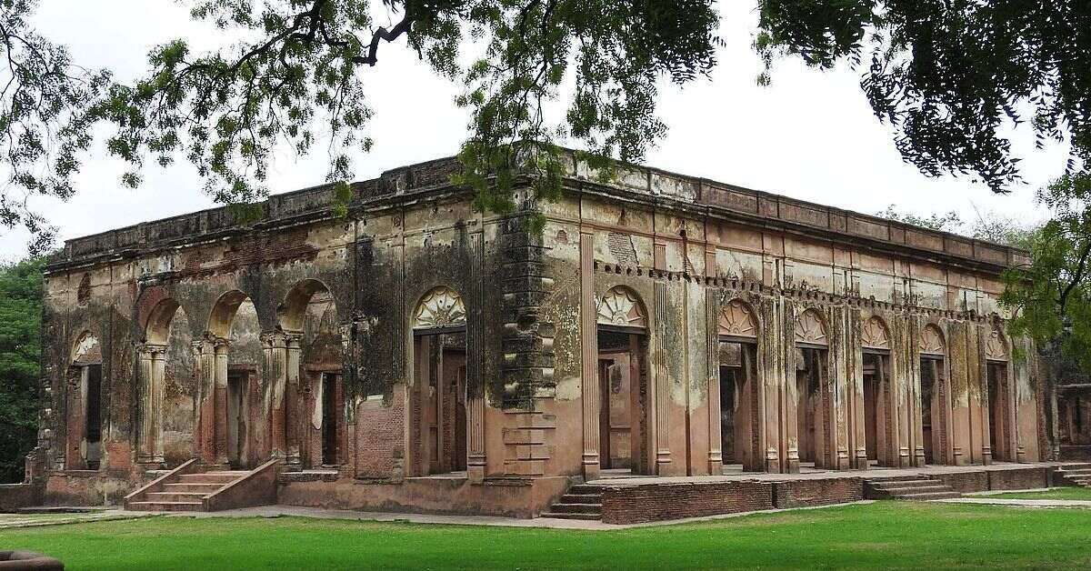 The British Residency of Lucknow.