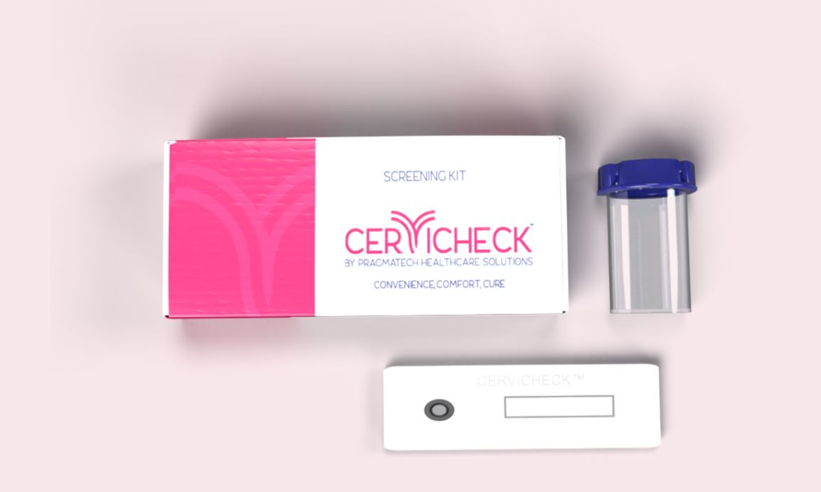 The self-sampling kit can be used by women directly to collect their own samples at home.