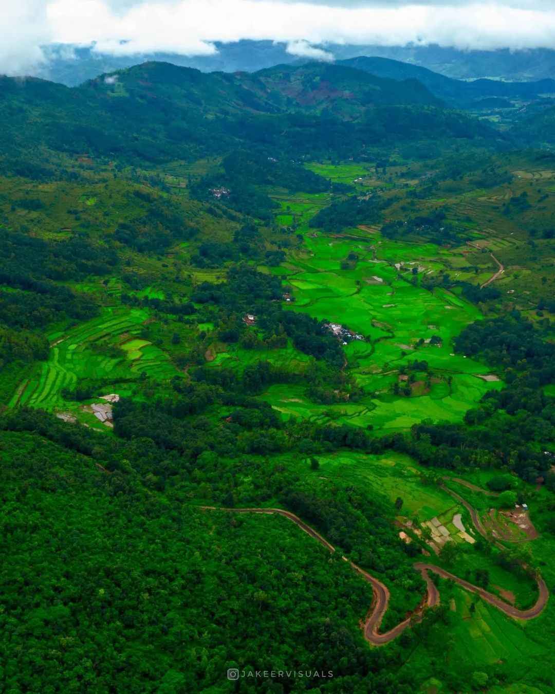 The road trip from Vishakhapatnam to Araku Valley is filled with views of the Eastern ghats