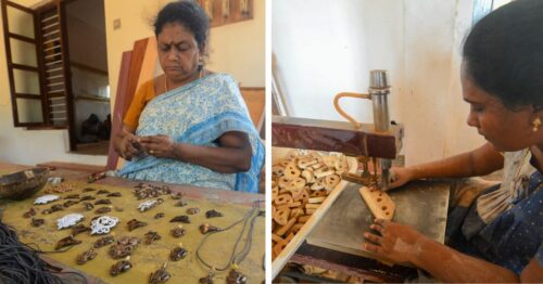 At 62, This Artist Is On a Mission to Help TN Women Earn By Upcycling Coconut Shells