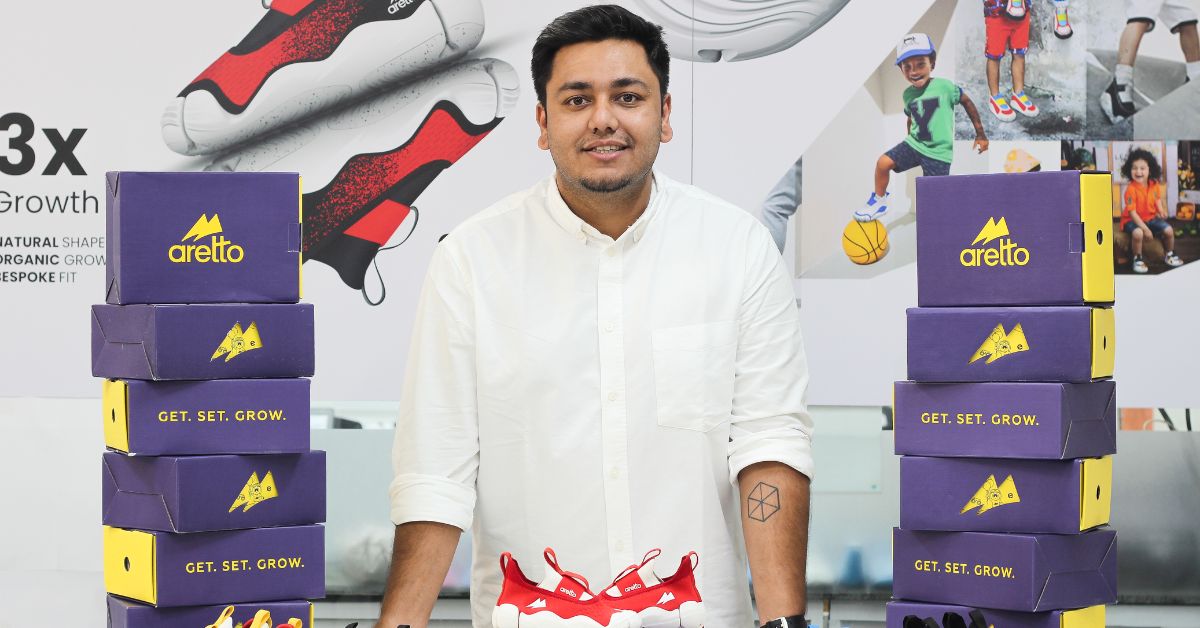 Entrepreneur Designs Shoes That Expand As Children Grow, Earns Lakhs/Month