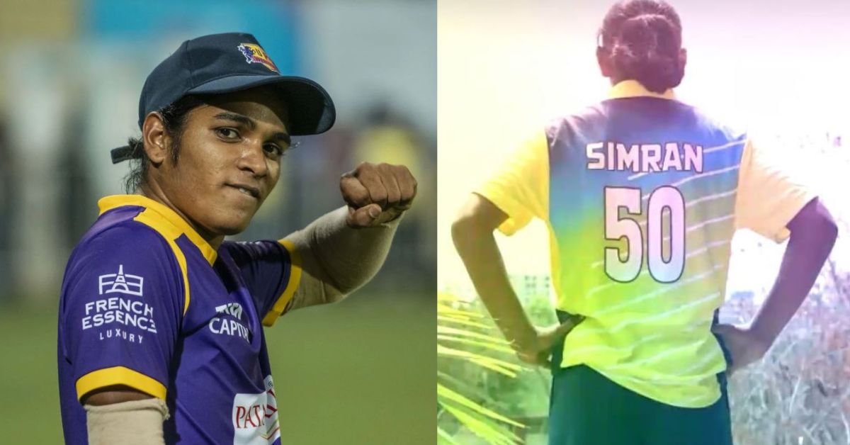 Simran says that gully cricket helped her learn mainstream cricket fast.