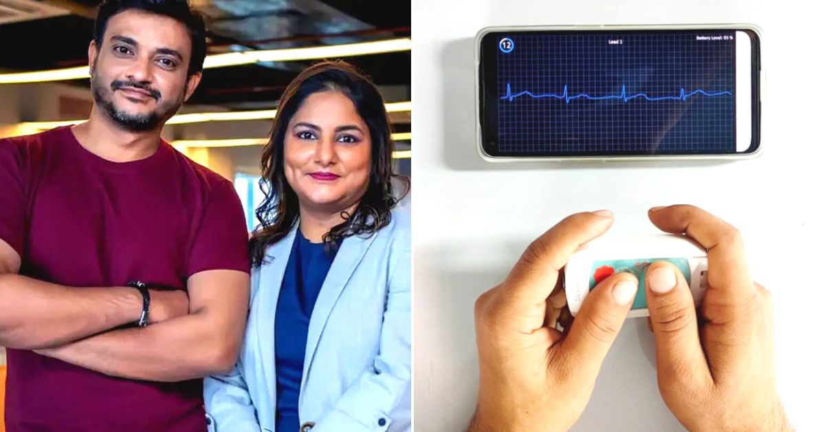 Dad’s Heart Attack Inspired Couple to Make Pocket-Sized ECG Device For Early Detection