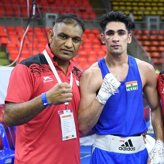 Boxer Rohit Tokas won medal for India