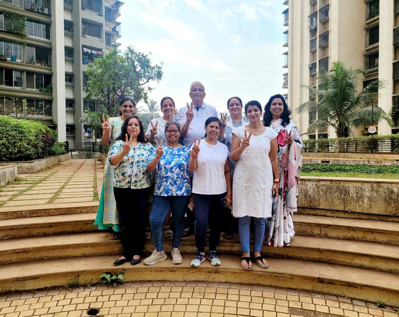 Residents of Runwal Garden City, Thane