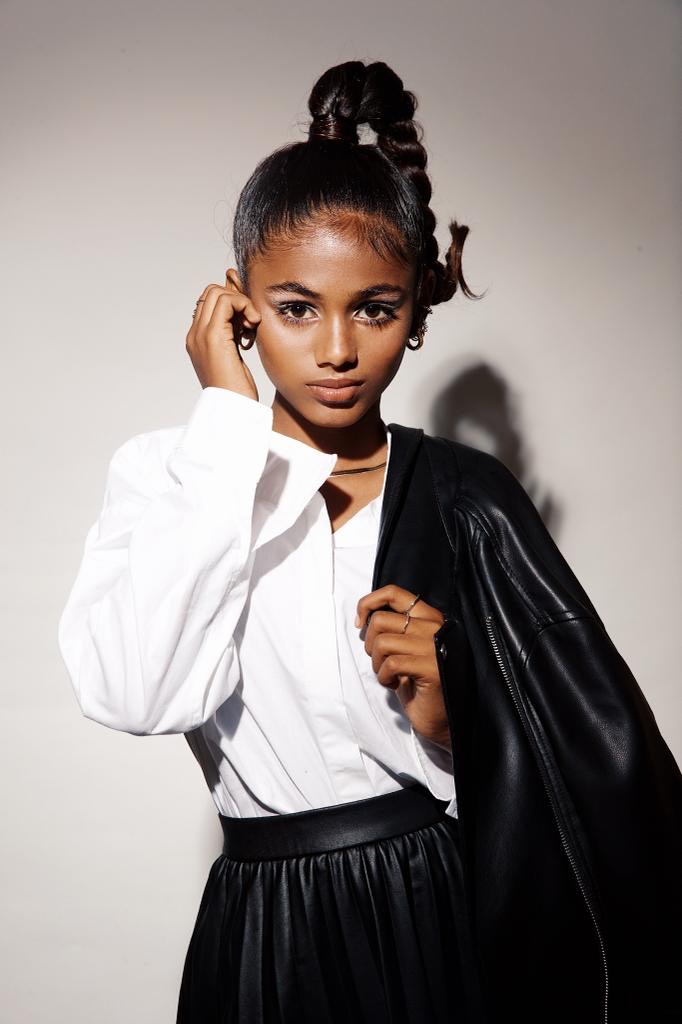 Maleesha Kharwa rose from a girl in the slums of Mumbai to a model