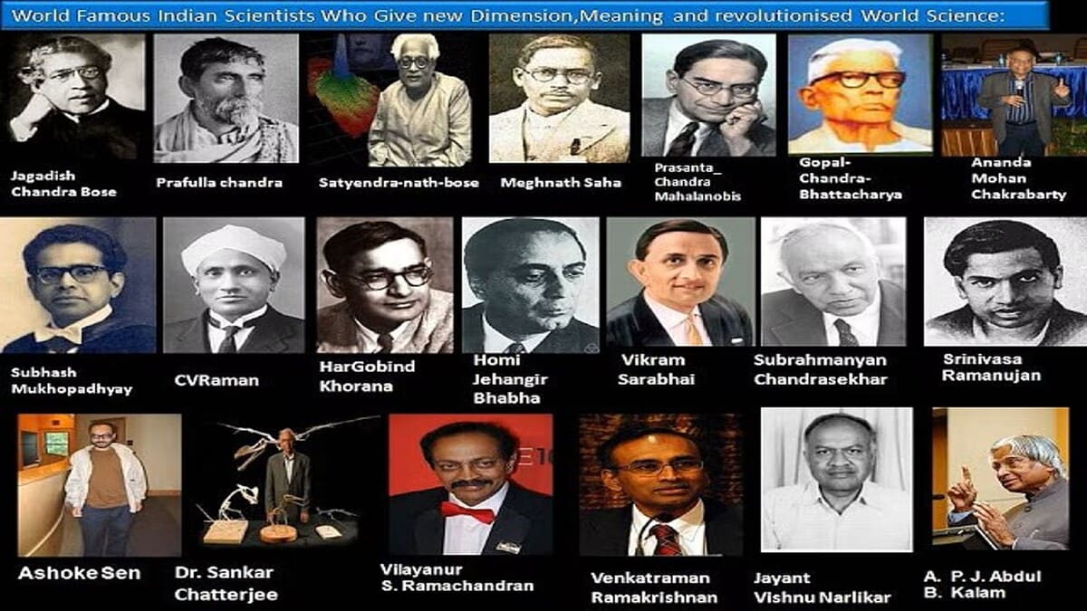 14 Indian Scientists Who Transformed Our Lives: Celebrating their Global Impact