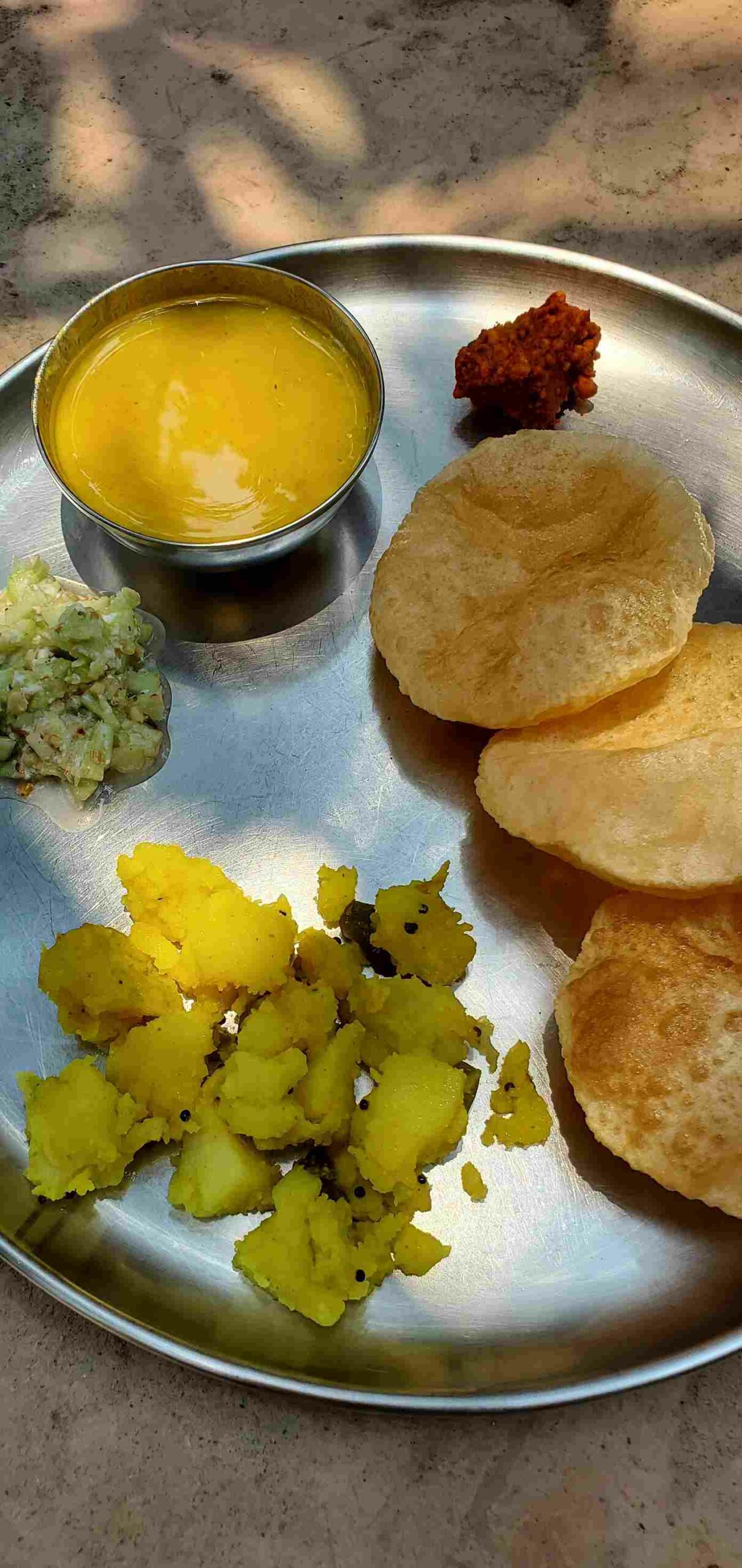 The meals at the farmstay include authentic Maharashtrian fare cooked by the local women