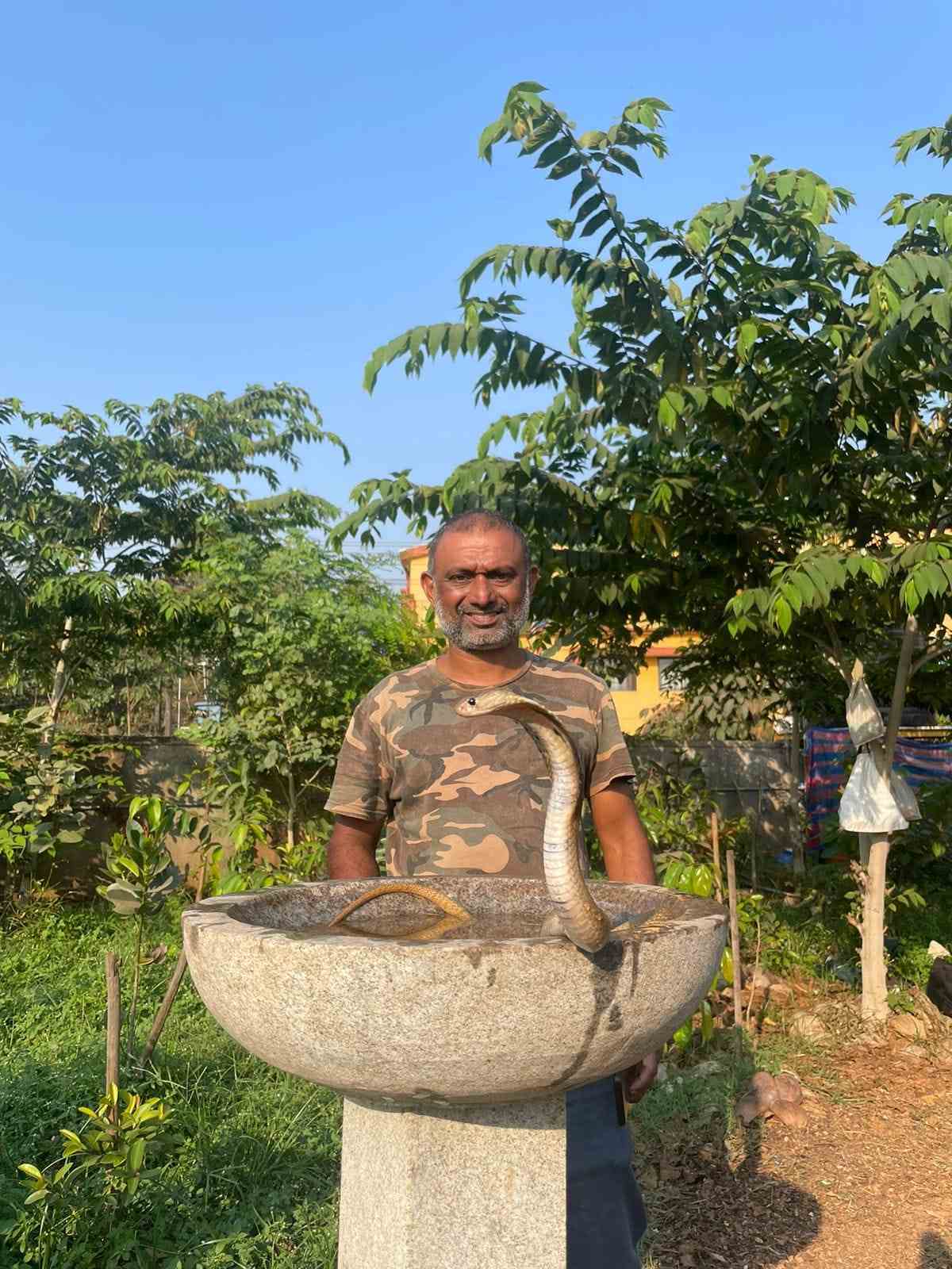 Jeeth Roche, an environmentalist and founder of Mangalore Green Brigade