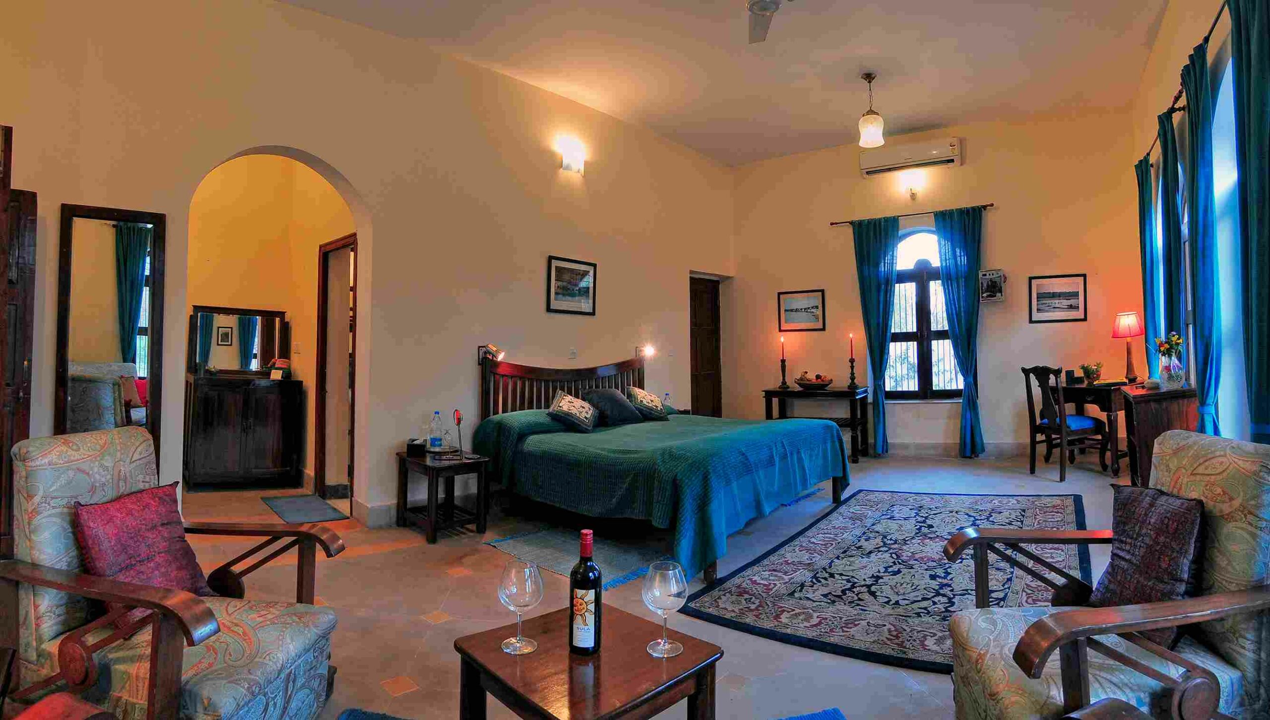 The cottages are equipped with all modern facilities and there are numerous outdoor activities for guests to enjoy