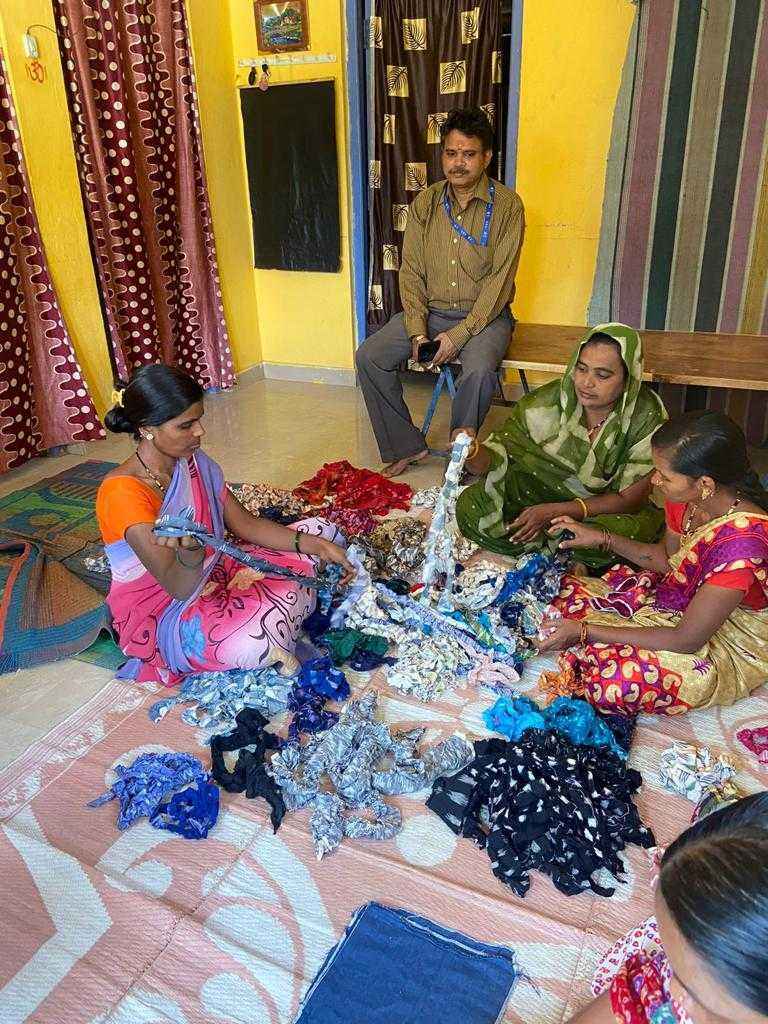 The weavers of Punarjeevana Trust bring to life weaving techniques that existed centuries ago