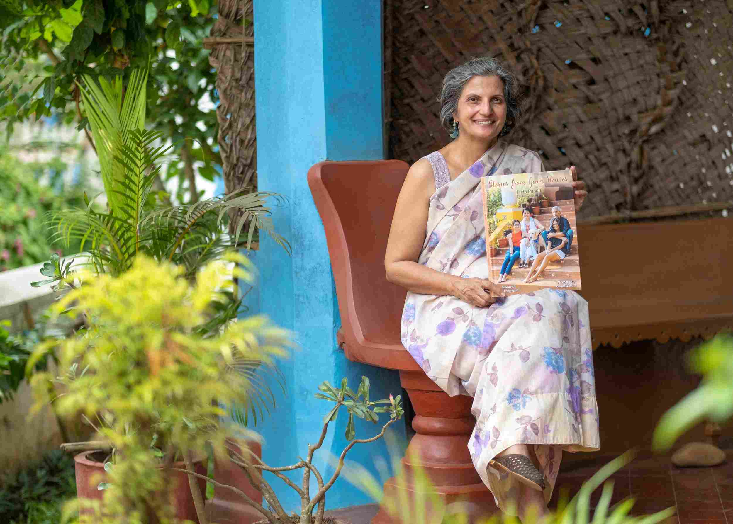 Heta Pandit, author of Stories from Goan Homes