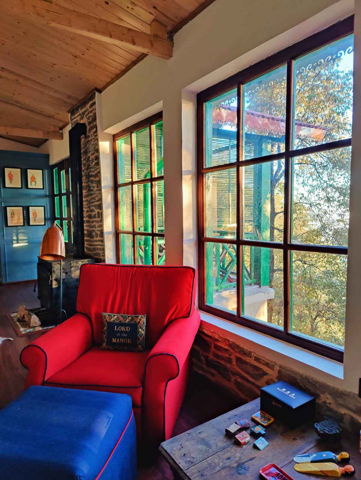 The Fern Cottage in Landour is a cosy escape for anyone looking to catch up on their latest book or write or paint