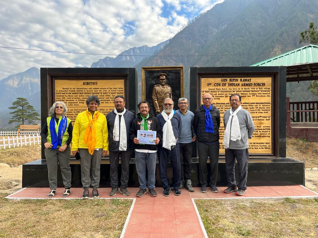 The 'Young Seniors' group of cyclists undertake different expeditions across India