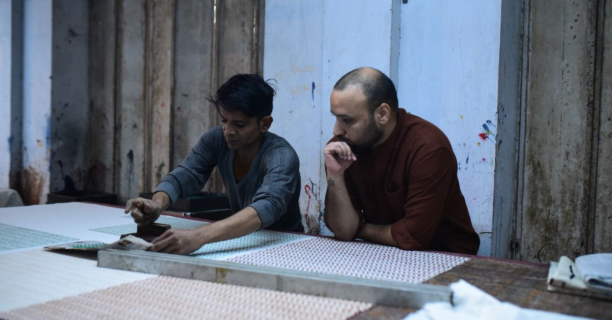 With his startup, Mohit has been able to find work for some artisans in the region. 