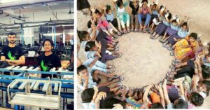 Discarding Your Old Shoes? This Duo Will Upcycle & Donate Them to Underprivileged Kids