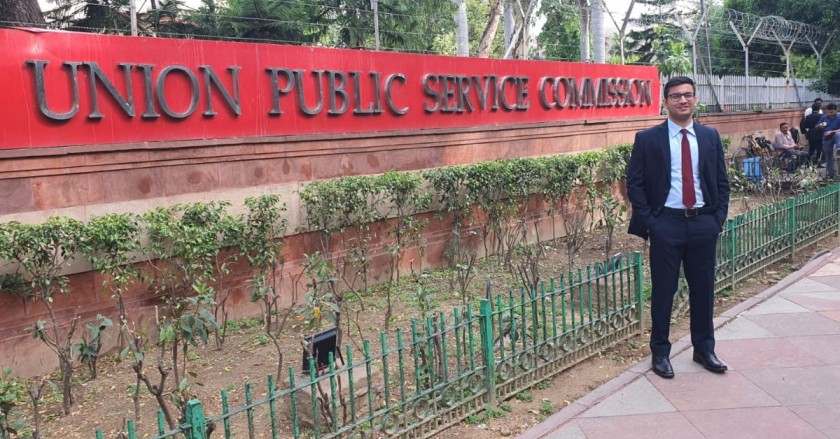 Robin cleared the UPSC CSE on his fourth attempt.